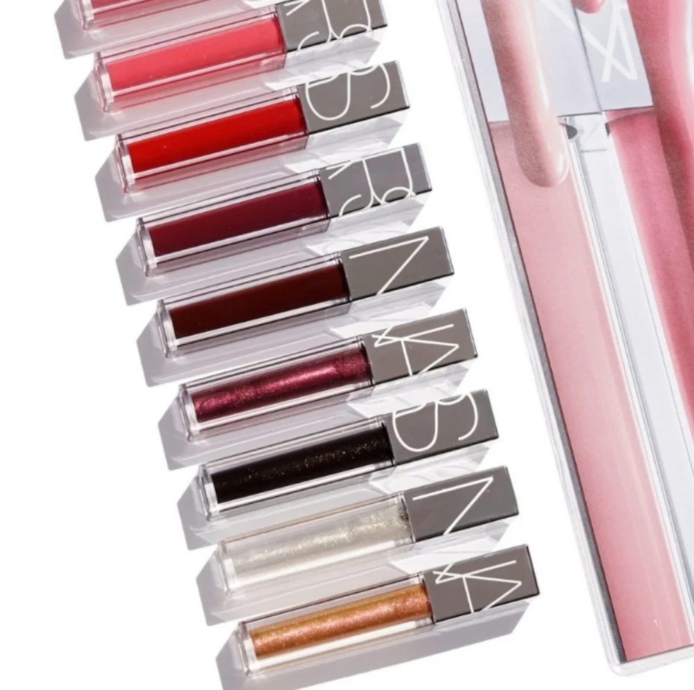 Valencia Nars Bright Pink Full Vinyl Lip Lacquer Brand New Authentic